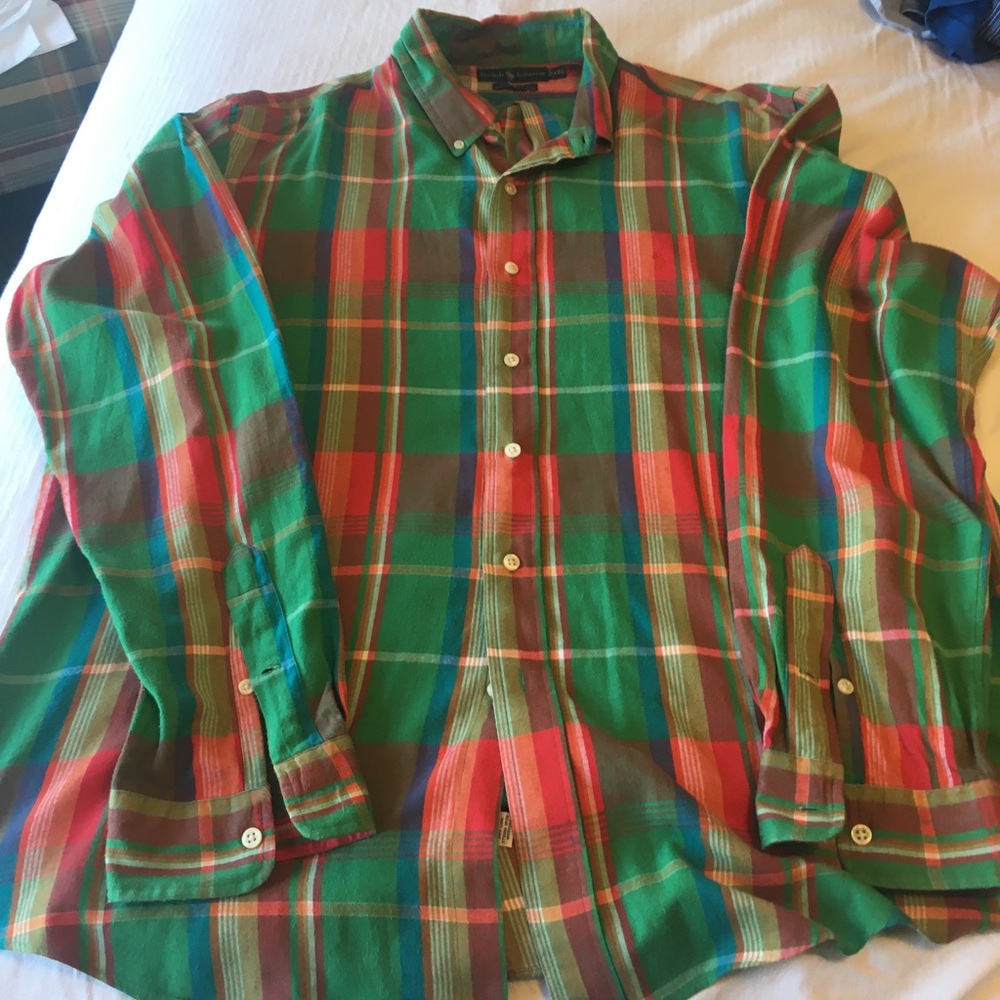 Ralph Lauren XXL Long Sleeve Button Down Shirt